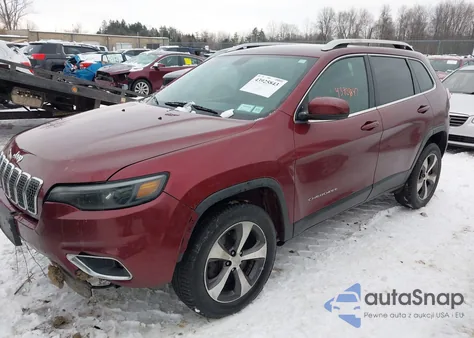 2019 Jeep Cherokee Limited 4X4 z USA, uszkodzony, nr VIN 1C4PJMDX1KD364983